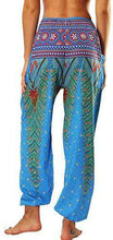 Load image into Gallery viewer, Women Trouser Floral Yoga Pants Loose Fit Bohemian Lounge Pants with Pocket - handmade items, shopping , gifts, souvenir