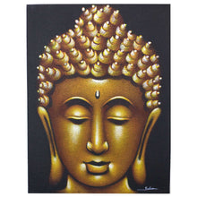 Load image into Gallery viewer, Buddha Painting Gold Sand Finish - handmade items, shopping , gifts, souvenir