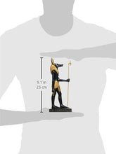 Load image into Gallery viewer, Design Toscano Anubis Jackal God of the Egyptian Statues Pasal 