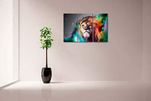 Load image into Gallery viewer, Colorful Lion Artistic Wall Art Painting Posters &amp; Prints Pasal 