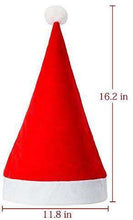 Load image into Gallery viewer, Pack of 12 Non-woven cloth Santa Hat Christmas - handmade items, shopping , gifts, souvenir