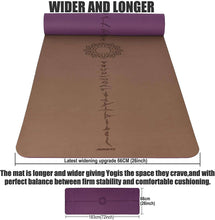 Load image into Gallery viewer, Eco Friendly TPE Yoga Mat Y8 Wide Thick Workout Exercise - handmade items, shopping , gifts, souvenir
