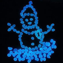 Load image into Gallery viewer, Glow in the Dark Garden Decorative 100PCS Decorative Stones Pasal 
