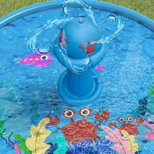 Load image into Gallery viewer, Sprinkler Splash Pad Water Play Mat for Kids Toddler Sprinklers Pasal 