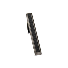 Load image into Gallery viewer, Men Tie Bar Clip Brass Gun Black Plated Carbon Fiber Regular Fashion Tie Bar Clips Tie Clips Pasal 