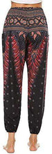 Load image into Gallery viewer, Women Hippie Pants Baggy Hippy Bohemian Patterned High Trousers - handmade items, shopping , gifts, souvenir
