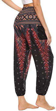 Load image into Gallery viewer, Women Hippie Pants Baggy Hippy Bohemian Patterned High Trousers - handmade items, shopping , gifts, souvenir