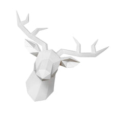 Load image into Gallery viewer, Garneck Sculptures Geometric Deer Head Wall Decor Wall Sculptures Pasal 
