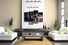 Load image into Gallery viewer, Two Wolf Stand On River Bank Forest Wall Art Posters &amp; Prints Pasal 