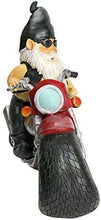 Load image into Gallery viewer, Design Toscano Axle Grease the Biker Garden Gnome Motorcycle Statue Polyresin Full Color - handmade items, shopping , gifts, souvenir
