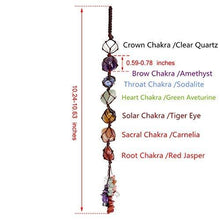 Load image into Gallery viewer, Chakra Crystals car Hanging Ornament Ornaments Pasal 