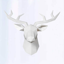 Load image into Gallery viewer, Garneck Sculptures Geometric Deer Head Wall Decor Wall Sculptures Pasal 