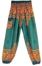 Load image into Gallery viewer, Women Baggy Thai Fisherman Yoga Pants Patterned High Waist Trousers Summer Holiday - handmade items, shopping , gifts, souvenir