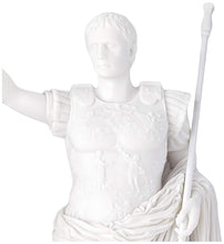 Load image into Gallery viewer, Design Toscano Caesar Augustus of Prima Porta Roman Replica Statue Statues Pasal 