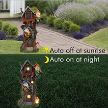 Load image into Gallery viewer, Solar Garden Ornaments Outdoor 37cm Big Illuminated Garden Miniatures Pasal 