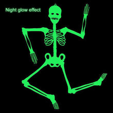 Load image into Gallery viewer, Halloween Hanging Luminous Skeleton Decorations 2PCS Halloween Pasal 