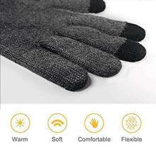 Load image into Gallery viewer, Winter Warm Knit Gloves Touchscreen Super Soft Thick Fleece Gloves Outdoor Windproof Driving Gloves for Men and Women - handmade items, shopping , gifts, souvenir