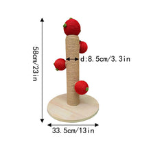 Load image into Gallery viewer, Large Cat Scratching Post with Balls Play Towers &amp; Trees Pasal 