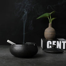 Load image into Gallery viewer, Ashtray with Lids Ceramic Windproof Ash Tray Ash Trays Pasal 