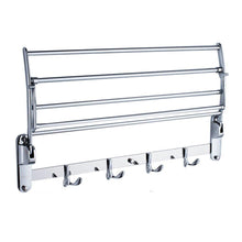 Load image into Gallery viewer, Candora Stainless Steel Wall Mounted Bathroom Towel Rack Bathroom Shelves Pasal 