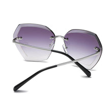 Load image into Gallery viewer, Sunglasses For Women Oversized Rimless Diamond Cutting Lens Sunglasses Pasal 
