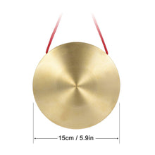 Load image into Gallery viewer, Hand Gong Cymbals Brass Copper Gongs Pasal 