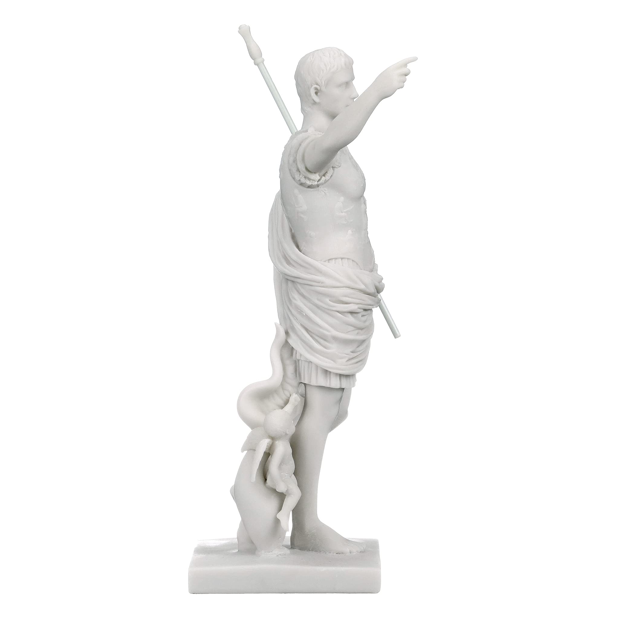 Design Toscano Caesar Augustus of Prima Porta Roman Replica Statue