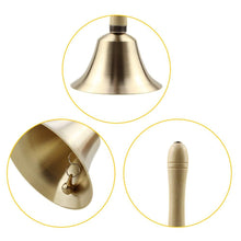 Load image into Gallery viewer, Hand Bell Extra Loud Solid Brass Bell Pasal 