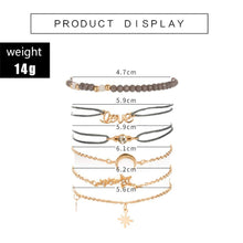 Load image into Gallery viewer, Star and Moon Bracelet Bracelet Pasal 