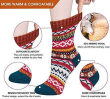 Load image into Gallery viewer, 5 pairs Women Socks Wool Winter Thermal Soft Classic Business Chunky Socks Breathable - handmade items, shopping , gifts, souvenir