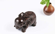 Load image into Gallery viewer, Elephant Wooden Statue Home Decoration - handmade items, shopping , gifts, souvenir

