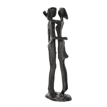 Load image into Gallery viewer, Couple Art Iron Sculpture Passionate Love Statue Romantic Metal Ornament Statues Pasal 