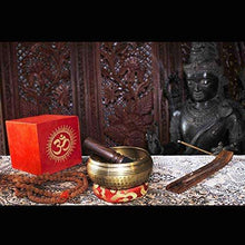 Load image into Gallery viewer, Tibetan Singing Bowl Set Handmade Great Sound Meditation Healing Yoga - handmade items, shopping , gifts, souvenir