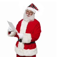 Load image into Gallery viewer, Santa Claus Hat Luxury Plush Christmas Hats for Adults Pasal 
