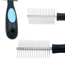Load image into Gallery viewer, Dog and Cat Double Sided Grooming Comb Combs Pasal 
