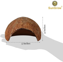 Load image into Gallery viewer, Hermit Crab Hut 5 x 3 Inches Arthropod&#39;s Hideout, Raw and Natural Coco Tunnel - handmade items, shopping , gifts, souvenir