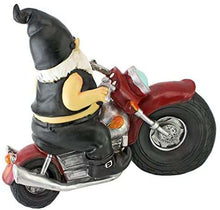 Load image into Gallery viewer, Design Toscano Axle Grease the Biker Garden Gnome Motorcycle Statue Polyresin Full Color - handmade items, shopping , gifts, souvenir
