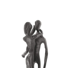 Load image into Gallery viewer, Couple Art Iron Sculpture Passionate Love Statue Romantic Metal Ornament Statues Pasal 