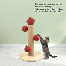 Load image into Gallery viewer, Large Cat Scratching Post with Balls Play Towers &amp; Trees Pasal 