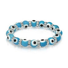 Load image into Gallery viewer, Crystal Murano Glass Lucky Charm Stretch Bracelet Bracelets Pasal 