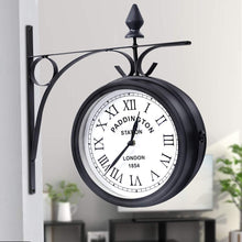 Load image into Gallery viewer, Paddington Station Wall Clock Metal Frame And Waterproof Cover Wall Clocks Pasal 