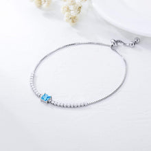 Load image into Gallery viewer, Birthstone Bracelets for Women Sterling Silver Classic Bracelets Pasal 
