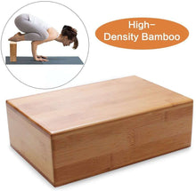 Load image into Gallery viewer, Yoga Blocks Bricks Wooden Bamboo Yoga Block - handmade items, shopping , gifts, souvenir