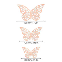 Load image into Gallery viewer, 3D Butterfly Wall Stickers 3 Sizes Butterfly Wall Stickers Pasal 