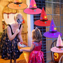 Load image into Gallery viewer, Glowing Witch Hat Halloween Decorations Halloween Pasal 