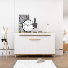 Load image into Gallery viewer, Wall Clock Silent Non Ticking Wall Clocks Pasal 