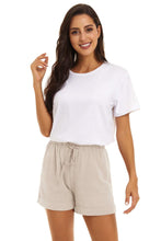 Load image into Gallery viewer, Shorts Womens Summer Lounge Hotpants with Pockets Drawstring Shorts Pasal 
