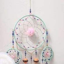 Load image into Gallery viewer, Handmade Dream Catcher With Feather And Beads For Wall Hanging Home Decoration Ornament Craft - handmade items, shopping , gifts, souvenir