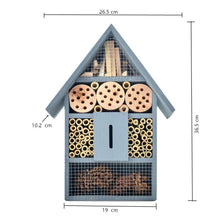 Load image into Gallery viewer, Wooden Insects Hotel Bee House Insect Hotels Pasal 