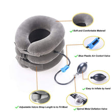 Load image into Gallery viewer, Cervical Neck Traction Collar Device Inflatable Spine Alignment Pillow Neck Pillows Pasal 